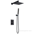 In-Wall Black Water Saving Shower Faucet